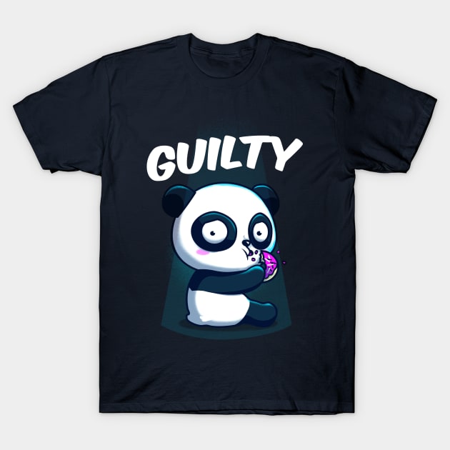 Guilty Panda T-Shirt by Donnie